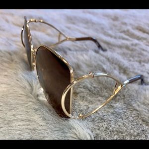 Chloé 58mm Square Sunglasses